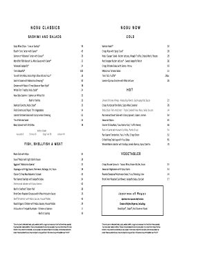 nobu houston menu|Iba pa.